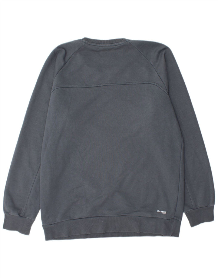 Bluza męska ADIDAS Climalite, duża, bawełniana, granatowa