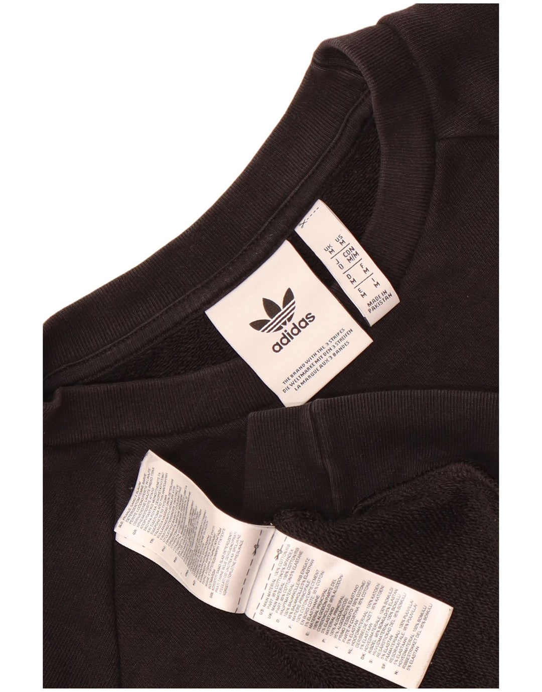 Męska bluza Adidas z grafiką, średnia czarna bawełniana
