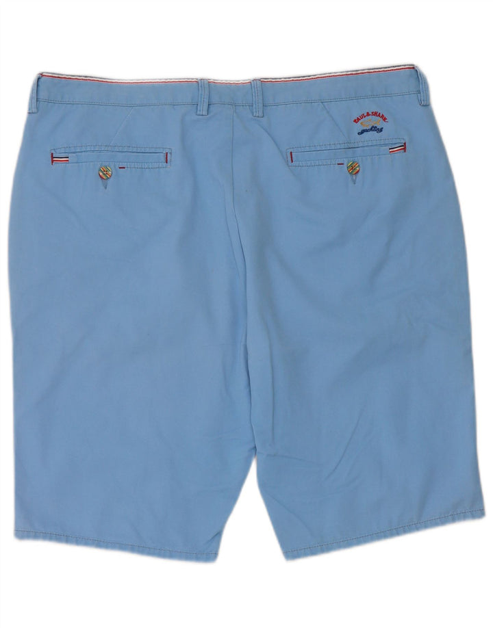Męskie spodenki Chino Paul & Shark W36, duże, niebieskie, bawełniane