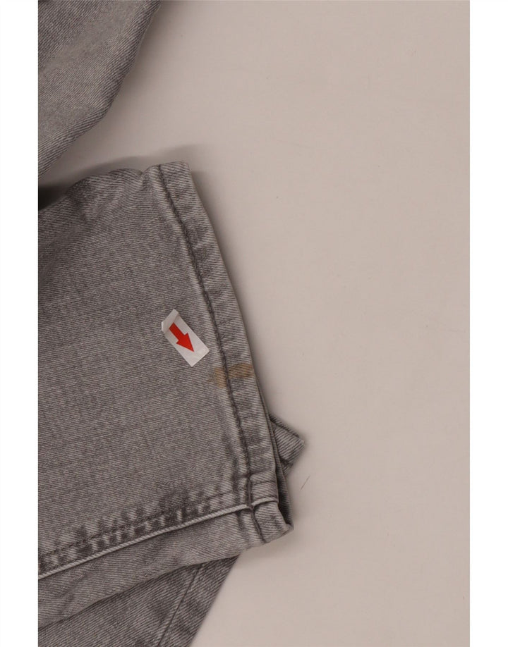 Męskie dżinsy Hugo Boss W34 L32 Szara bawełna