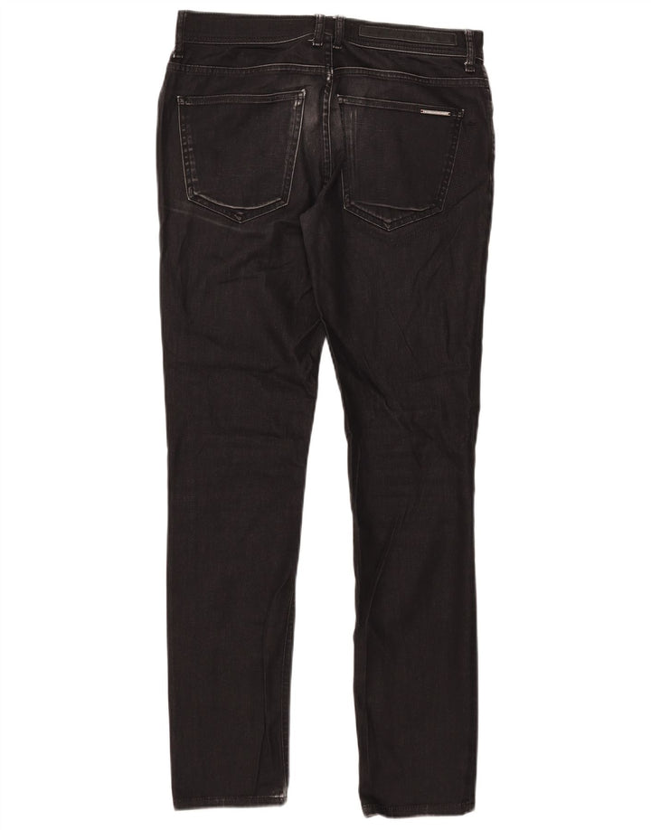 Męskie jeansy slim fit Zara EU 40 Medium W31 L31 Czarna bawełna