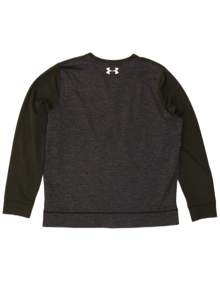 Damski sweter UNDER ARMOUR Cold Gear UK 16, duży khaki