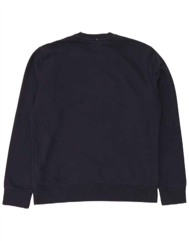 Męska bluza Champion Elite Graphic Jumper, średnia czarna, bawełniana