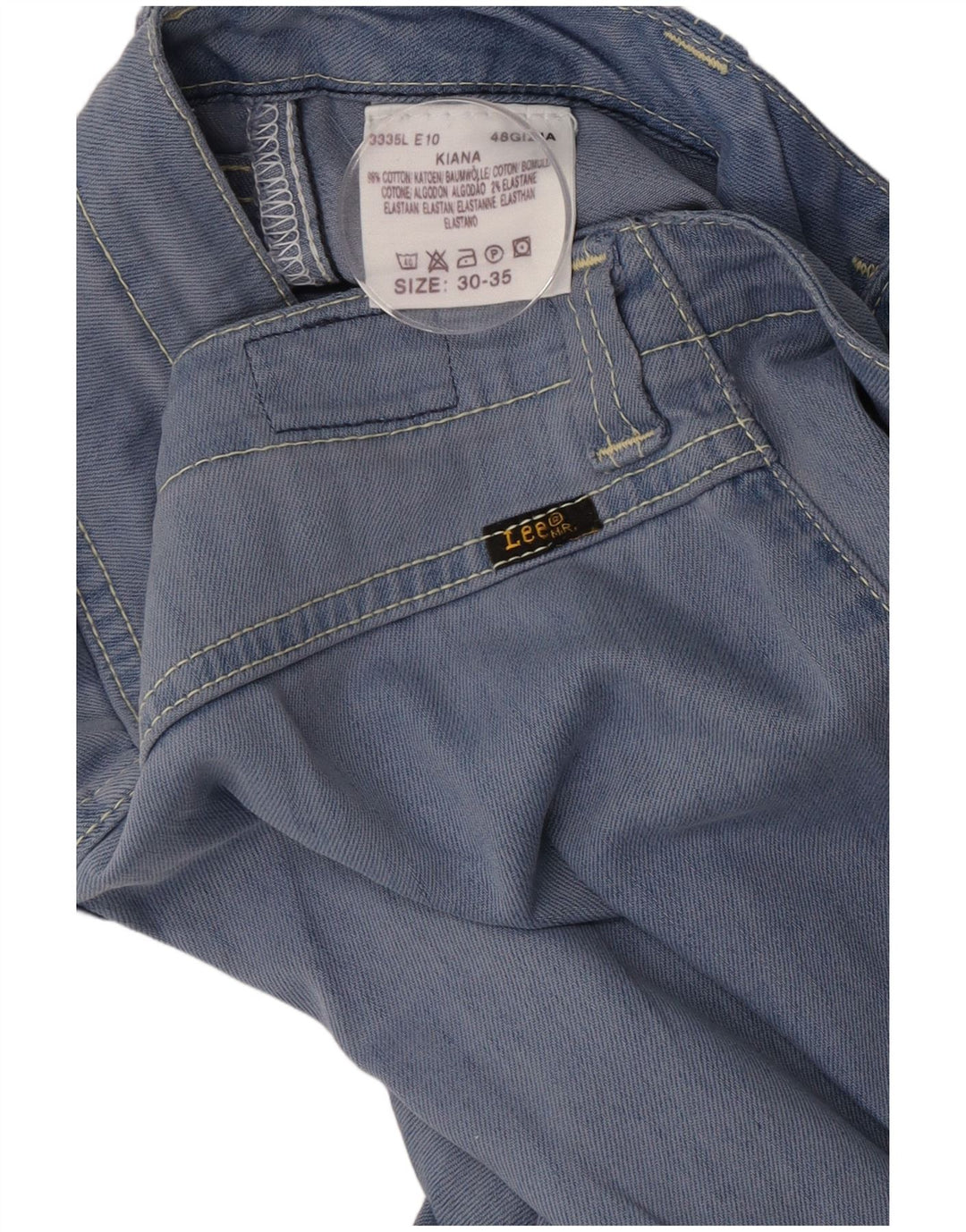 Damskie jeansy Lee Kiana Bootcut W30 L30 Niebieskie bawełniane