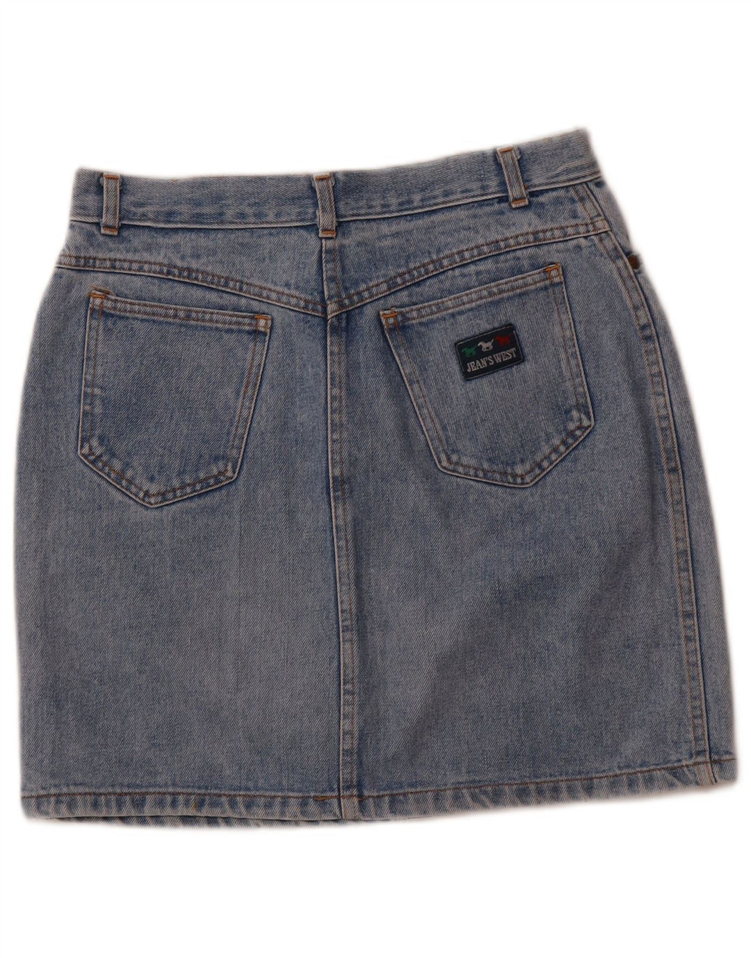 Damska spódnica jeansowa Jean's West W28 w kolorze średnioniebieskim