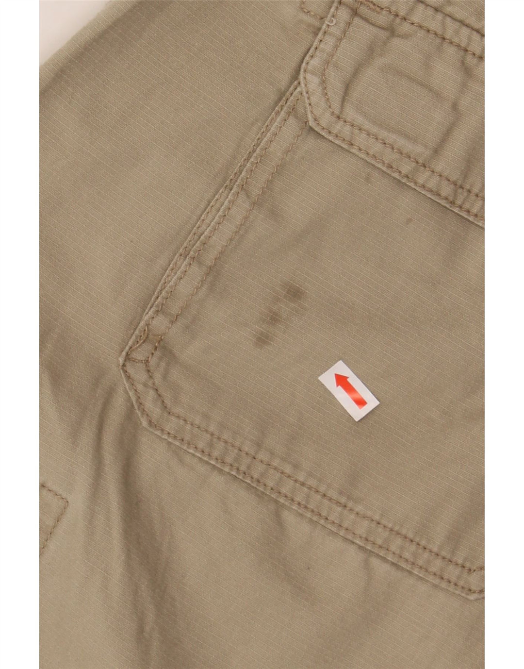 EDDIE BAUER Mens Cargo Shorts W36 Large  Beige Cotton Vintage Eddie Bauer and Second-Hand Eddie Bauer from Messina Hembry 