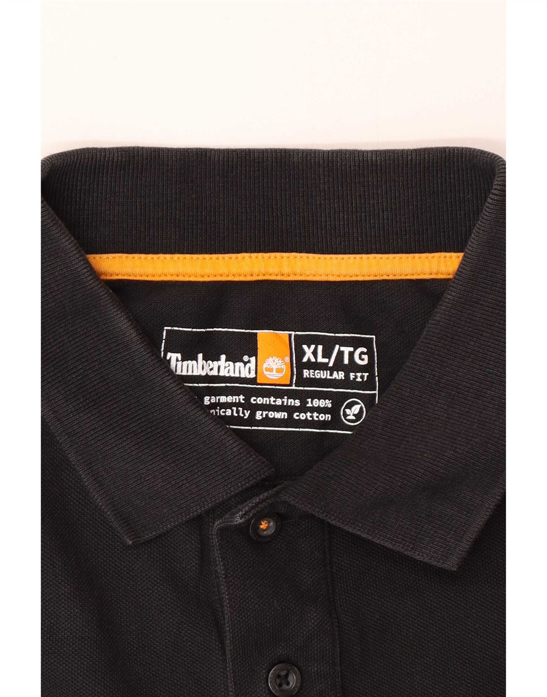 Męska koszulka polo Timberland o regularnym kroju XL, czarna, bawełniana