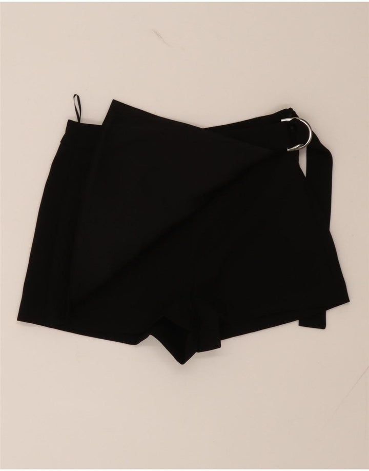 ZARA Womens Skort UK 10 Small  Black Vintage Zara and Second-Hand Zara from Messina Hembry 