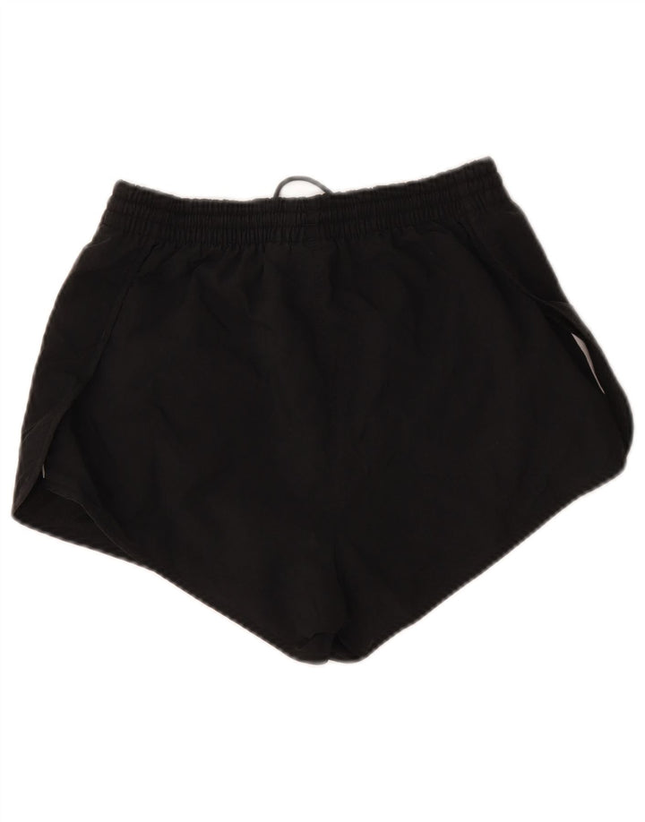 Damskie spodenki sportowe Adidas UK 10, małe, czarne, poliestrowe