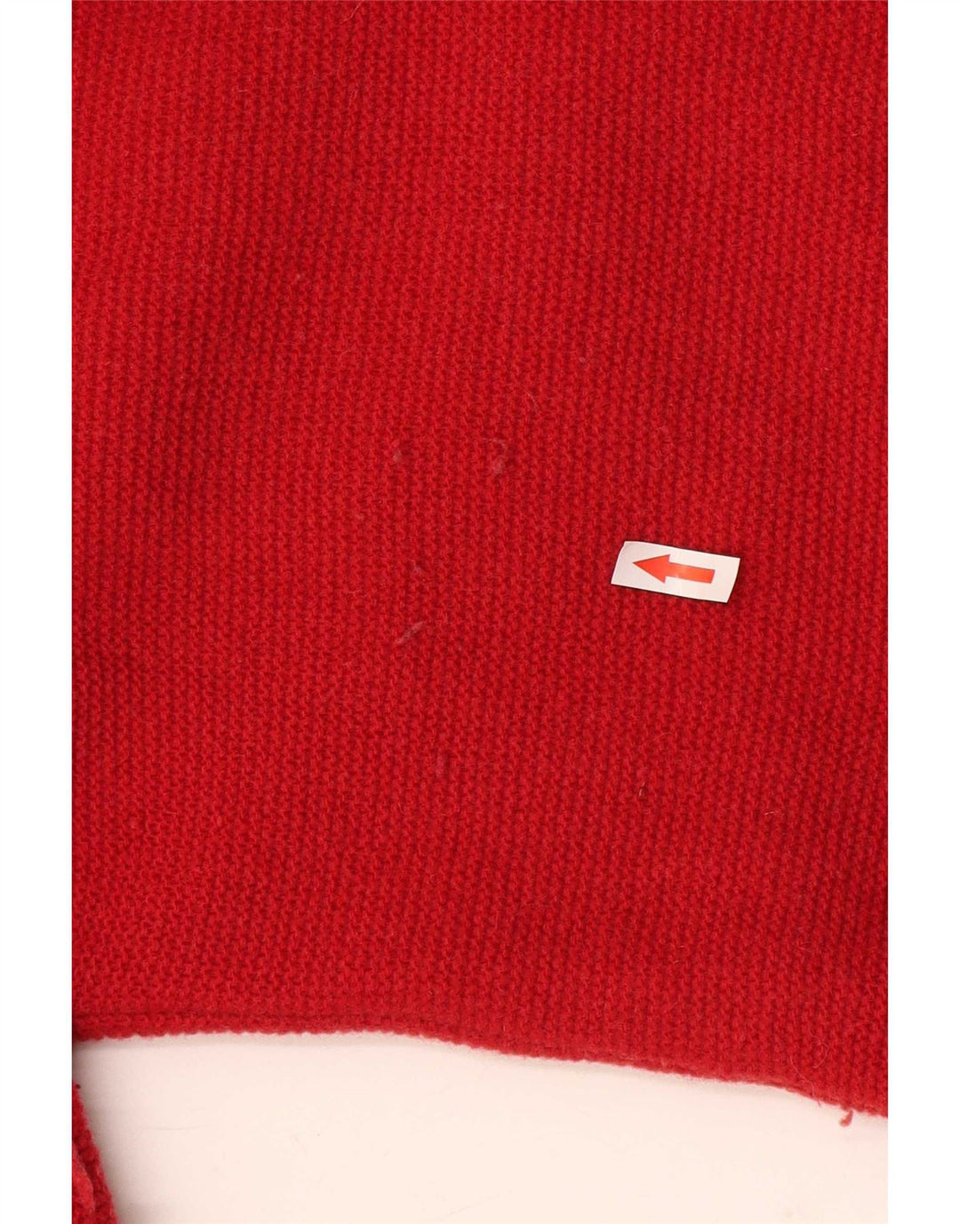Sweter damski Dolomite UK 16, duży, czerwony, wełniany