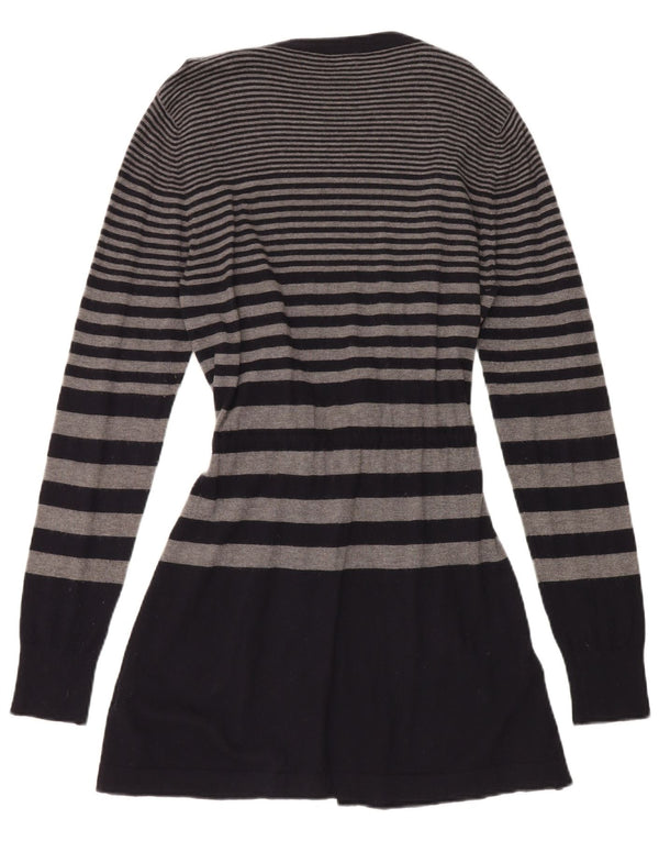 Damski sweter rozpinany Marina Yachting UK 14, duże czarne paski