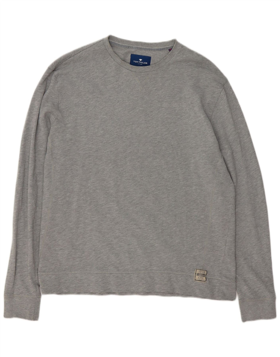 Męska bluza Tom Tailor 2XL Szara, nakrapiana bawełna
