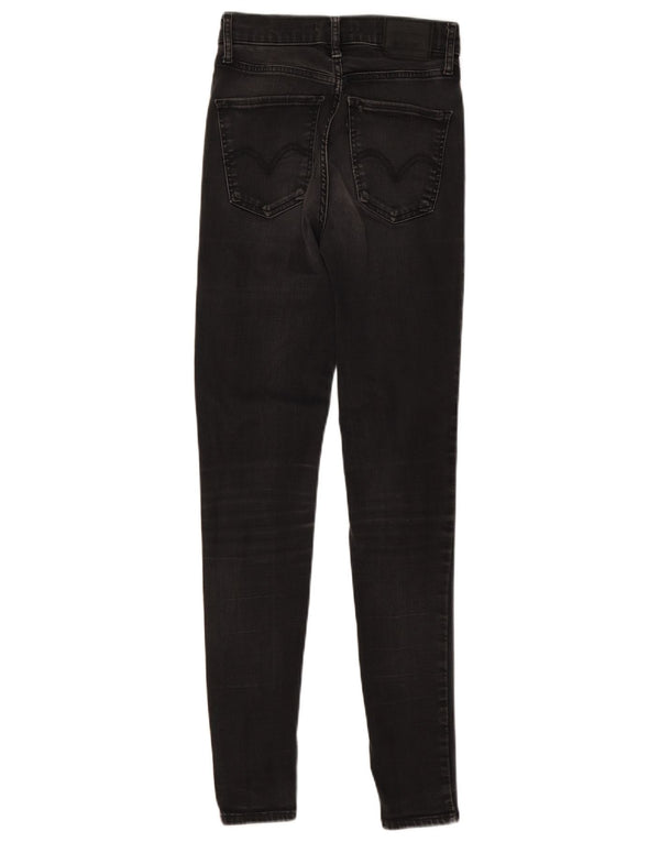 Damskie jeansy Levi's Mile High Super Skinny W26 L30 Czarne