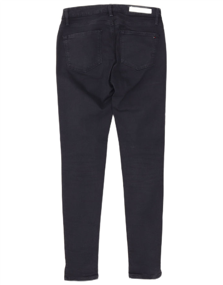 Damskie jeansy obcisłe TOMMY HILFIGER Como Jegging W28 L28 granatowe