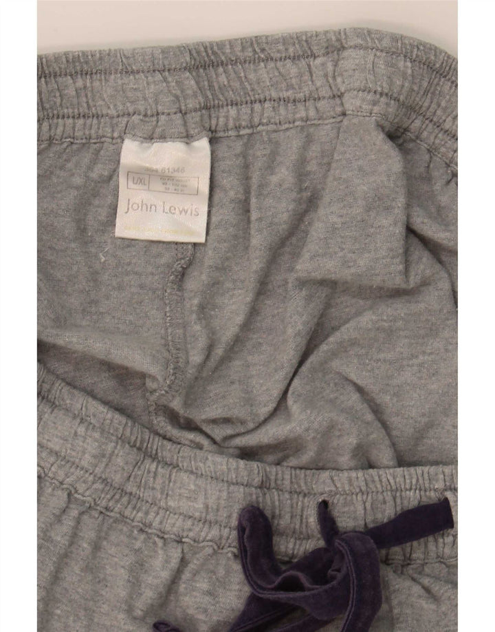 Męskie spodenki sportowe John Lewis XL, szare, bawełniane