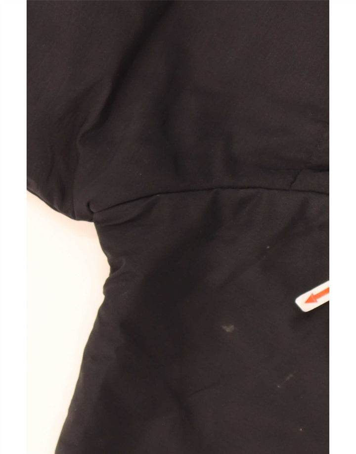 Męska kurtka parka z kapturem Asics UK 40, duża czarna