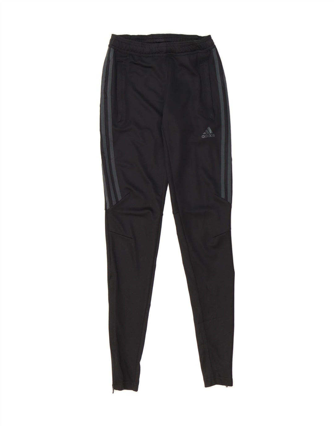 ADIDAS Womens Climacool Tracksuit Trousers UK 0/2 2XS  Black Polyester Vintage Adidas and Second-Hand Adidas from Messina Hembry 