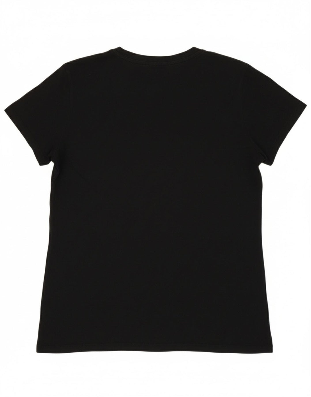 LEVI'S Womens Graphic T-Shirt Top UK 12 Medium Black Cotton