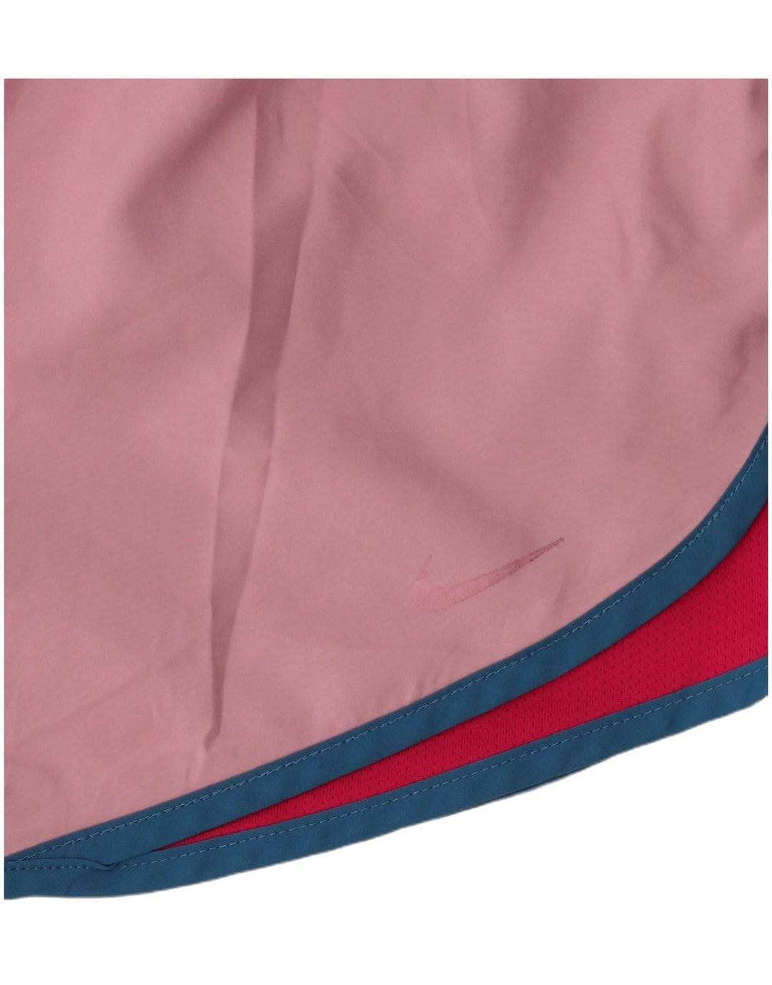 Damskie spodenki sportowe Nike Dri Fit UK 12, poliester w kolorze średniego różu
