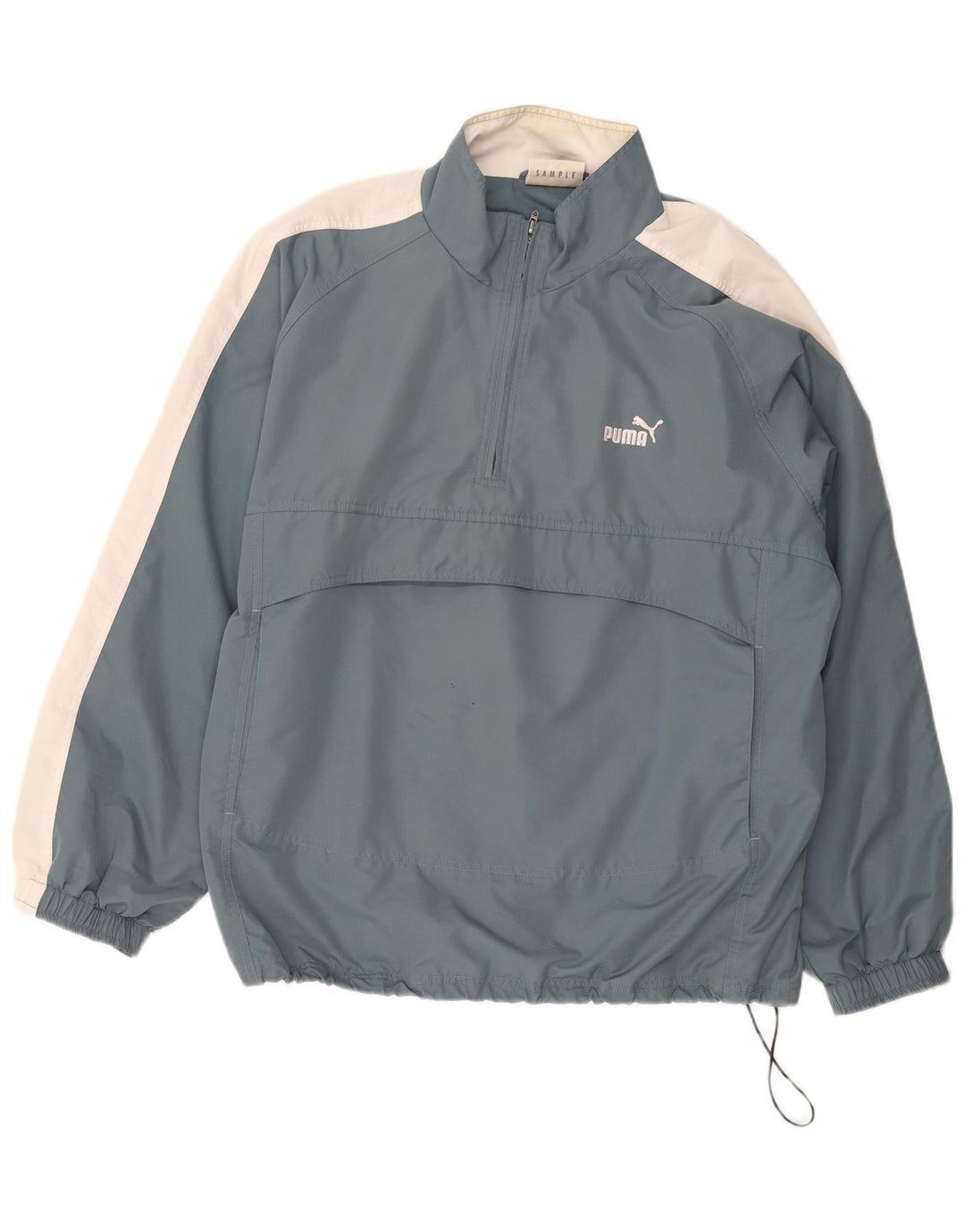 Męska kurtka Anorak Puma o luźnym kroju UK 38 w kolorze średnioniebieskim