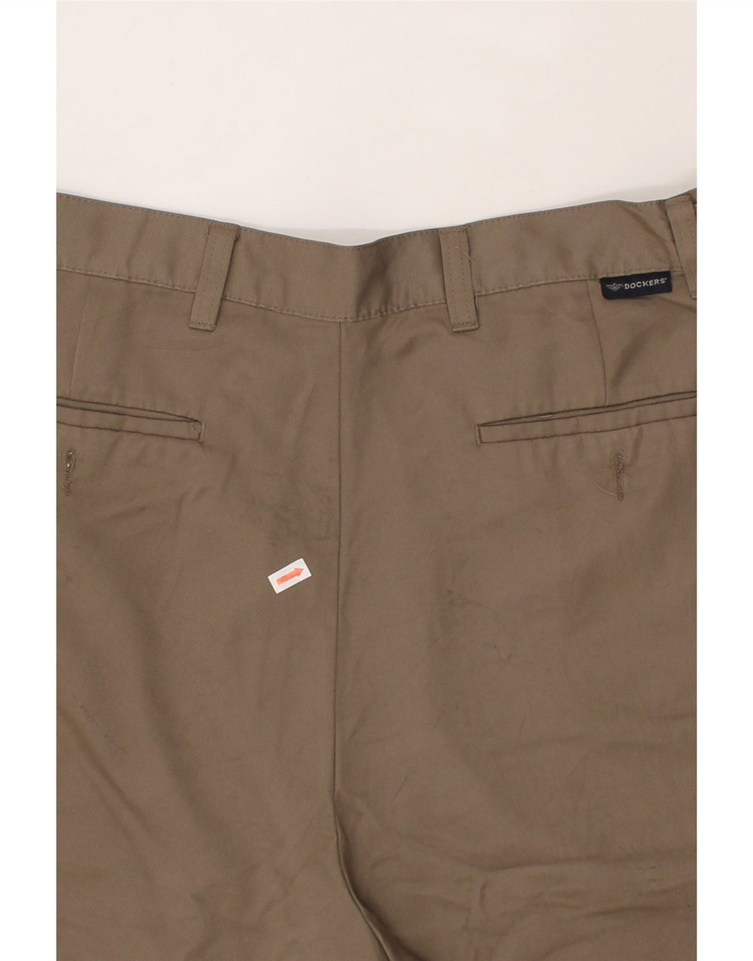DOCKERS Mens Chino Shorts W36 Large Beige Polyester Vintage Dockers and Second-Hand Dockers from Messina Hembry 