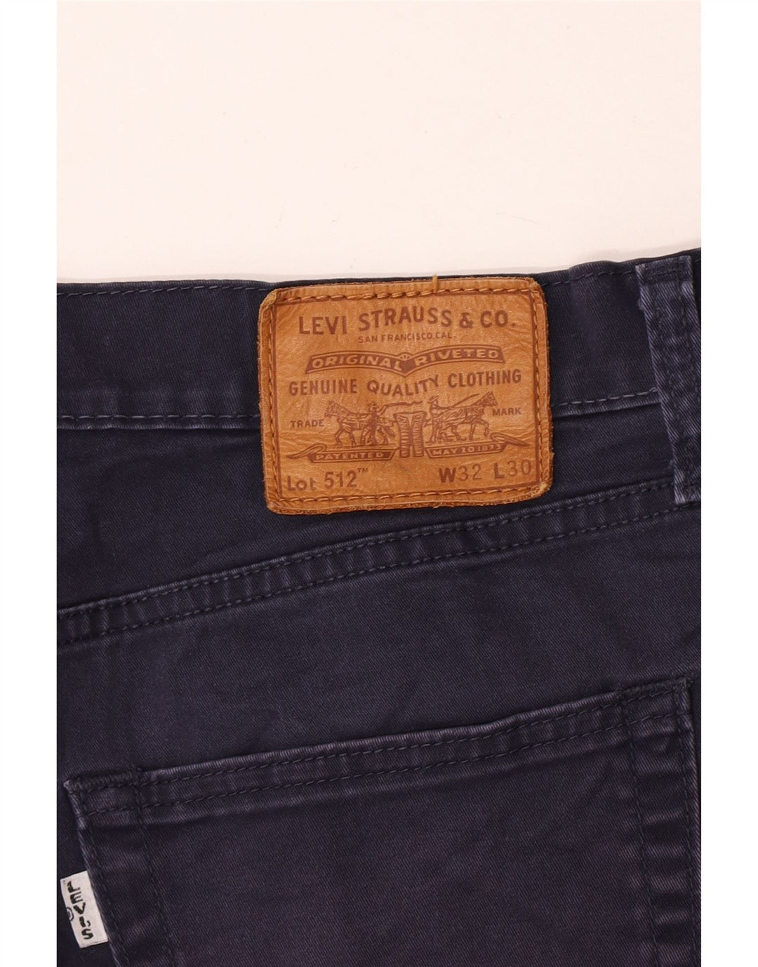 Męskie jeansy Levi's 512 Slim Tapered W32 L30 Granatowe