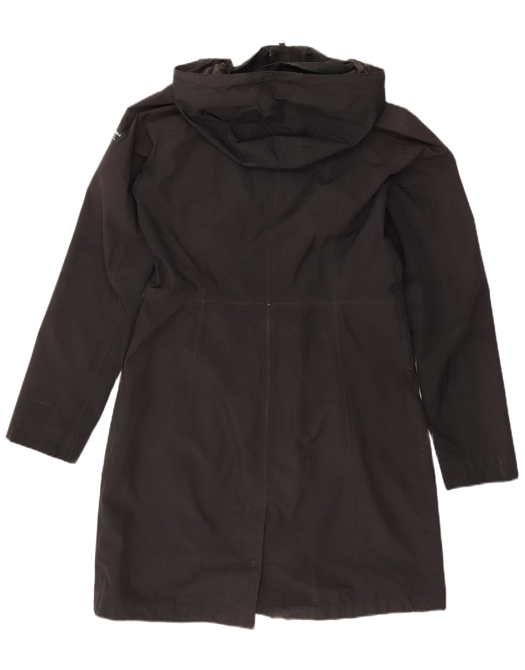 Damska kurtka parka z kapturem The North Face UK 14, średni czarny poliester