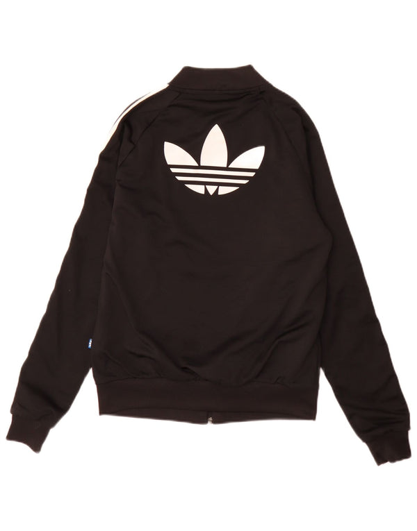 Damska kurtka dresowa adidas Graphic Loose Fit Top Jacket UK 6 XS Black Sports