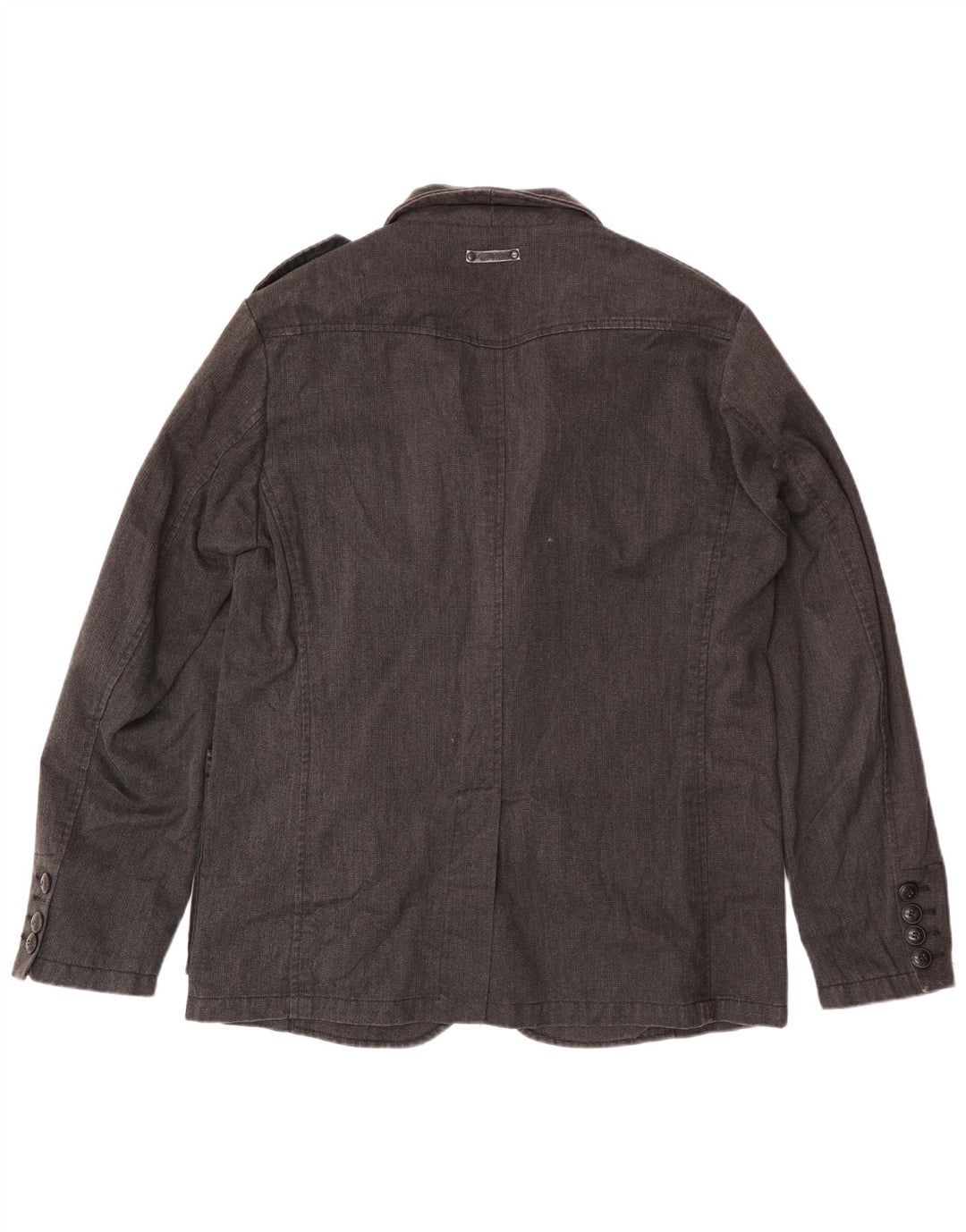 Męska kurtka użytkowa Marlboro Classics EU 50, duża, czarna, bawełniana