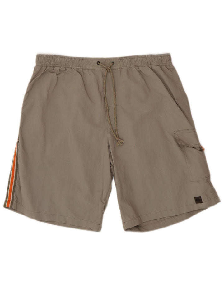 Męskie spodenki kąpielowe Hugo Boss, duże, zielone, nylonowe