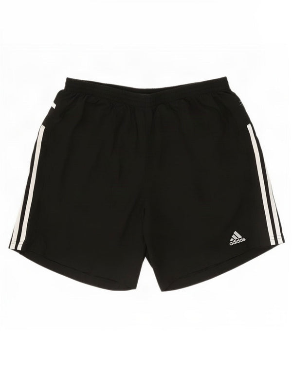 Męskie spodenki sportowe Adidas Climalite XL, czarne, poliestrowe