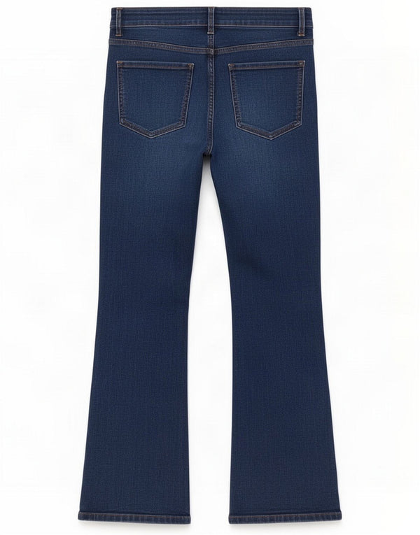 Marks & Spencer Damskie The Eva Bootcut Jeans UK 14 Large W32 L29 Niebieski