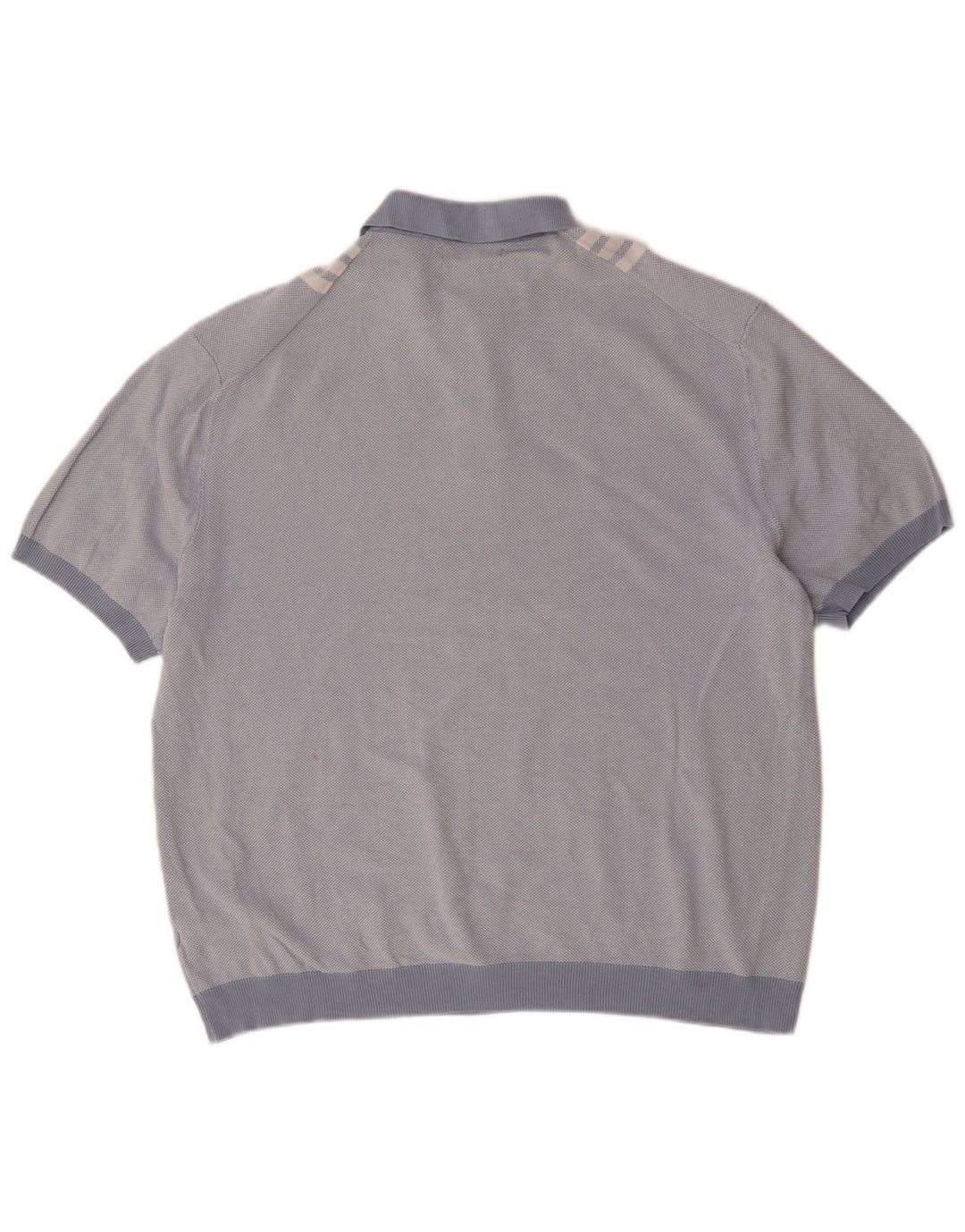 Męska koszulka polo Marks & Spencer 2XL, niebieska, bawełniana w paski