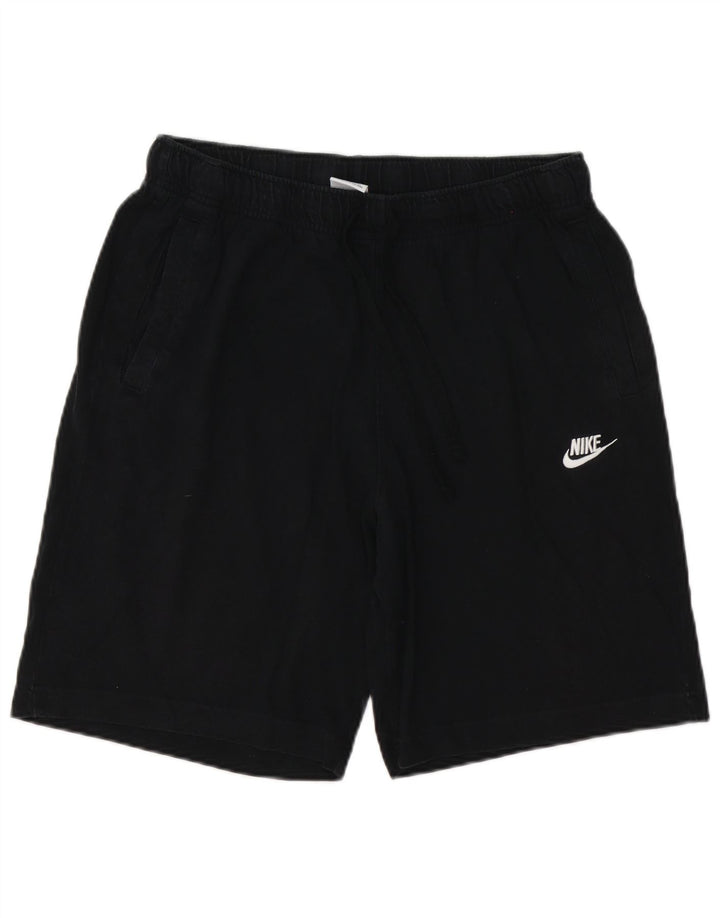 Męskie spodenki sportowe Nike, duże, czarne, bawełniane