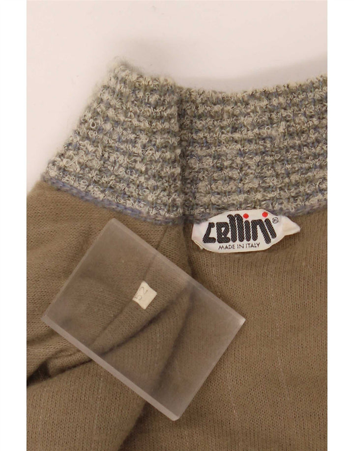 Męski sweter rozpinany Cellini IT 52, duże, wielokolorowe paski