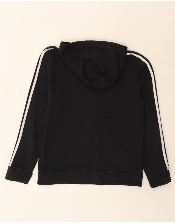 Damska bluza z kapturem Adidas Graphic UK 10 Small Black Cotton