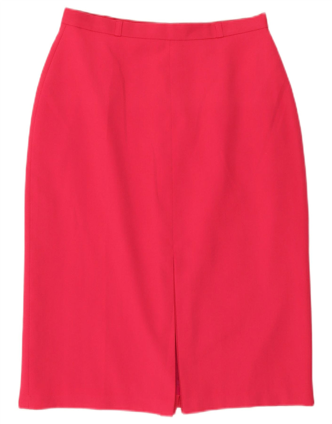 Damska spódnica ołówkowa w stylu vintage UK 14 Medium W28 Różowy poliester