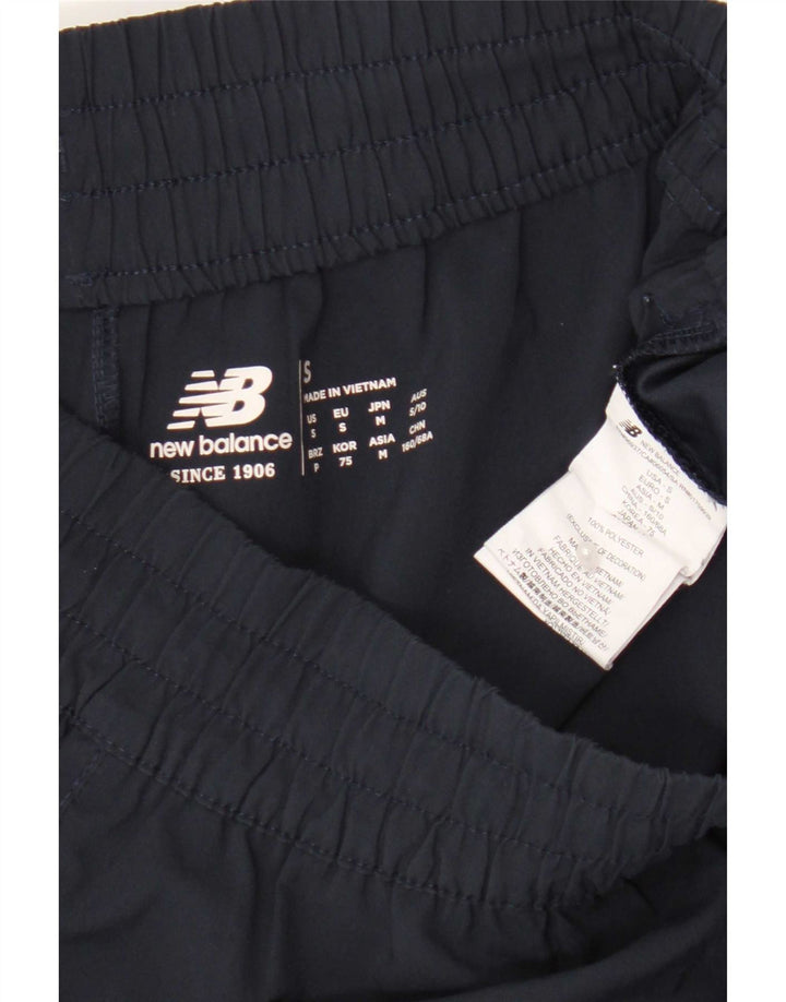 Damskie spodenki sportowe New Balance UK 10, małe, granatowe, poliestrowe
