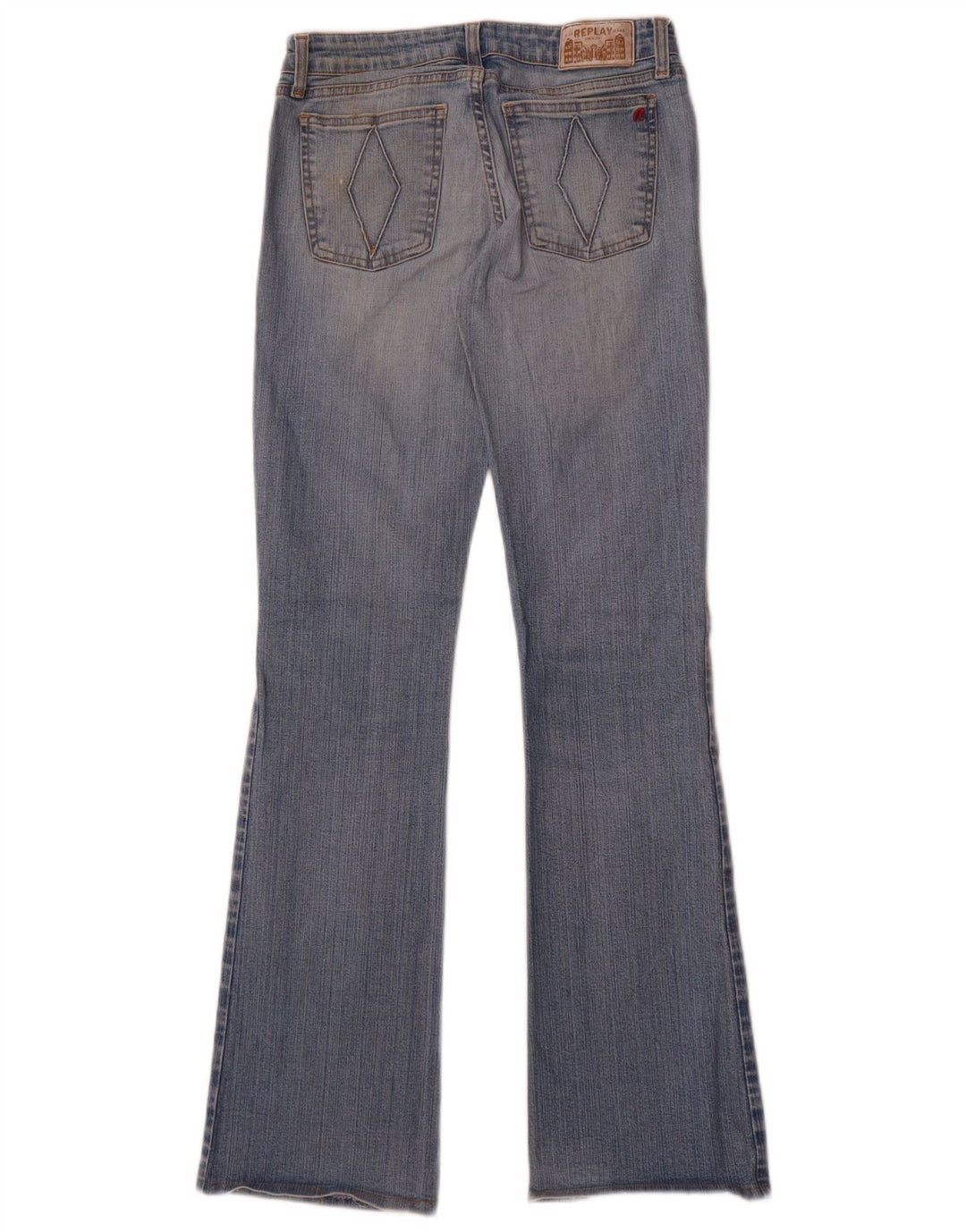 Męskie jeansy Bootcut Replay W28 L31 Niebieskie bawełniane