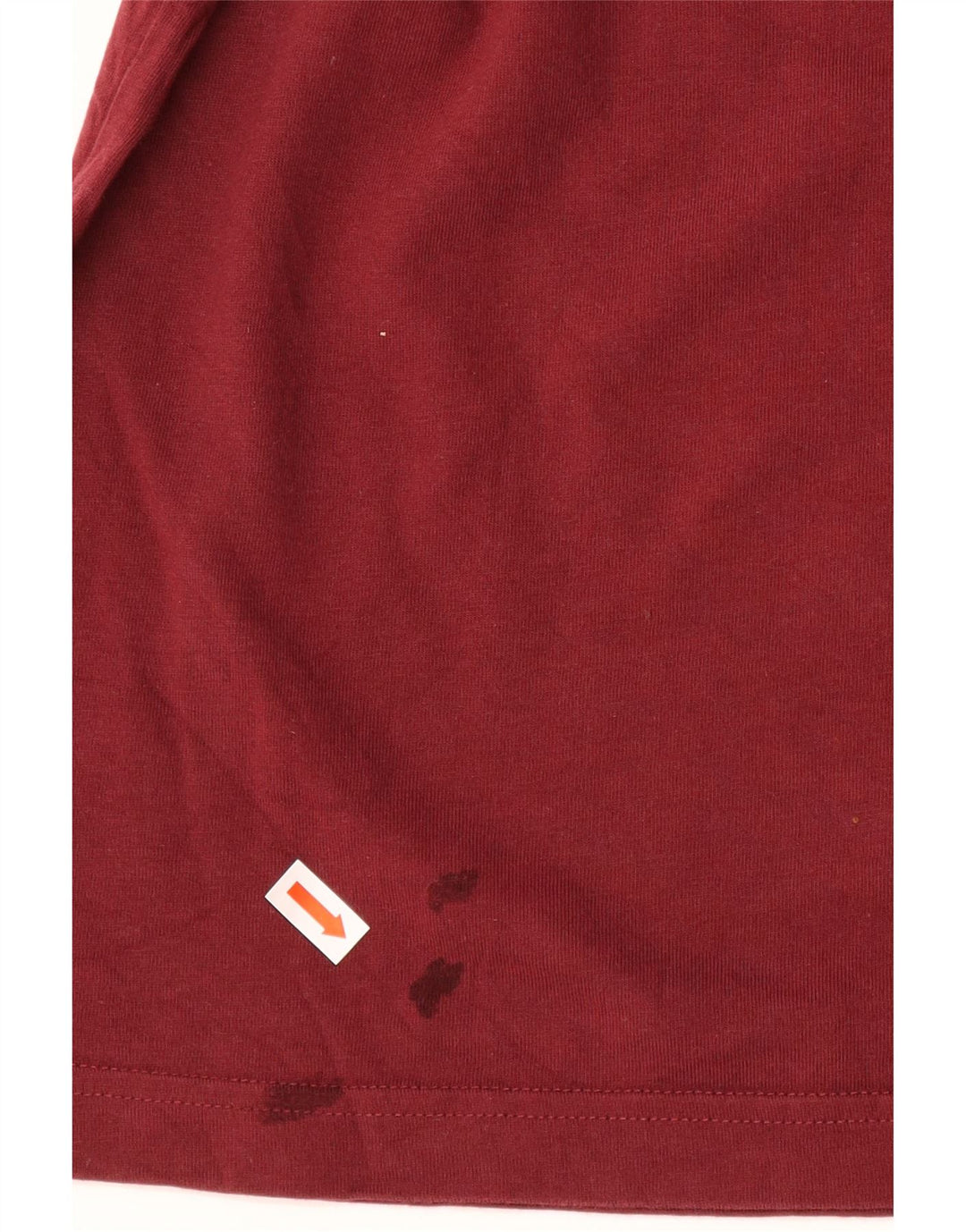 Męska koszulka z grafiką Calvin Klein, bawełniana, średnia czerwona