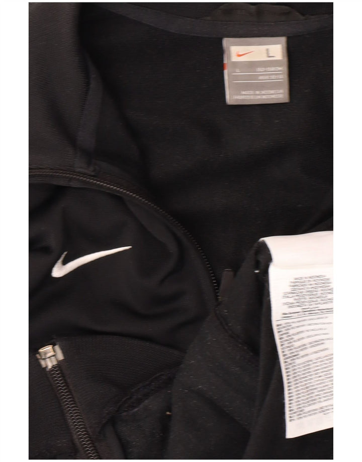 Chłopięca bluza dresowa NIKE Inter Milan 12-13 lat, czarna, poliester