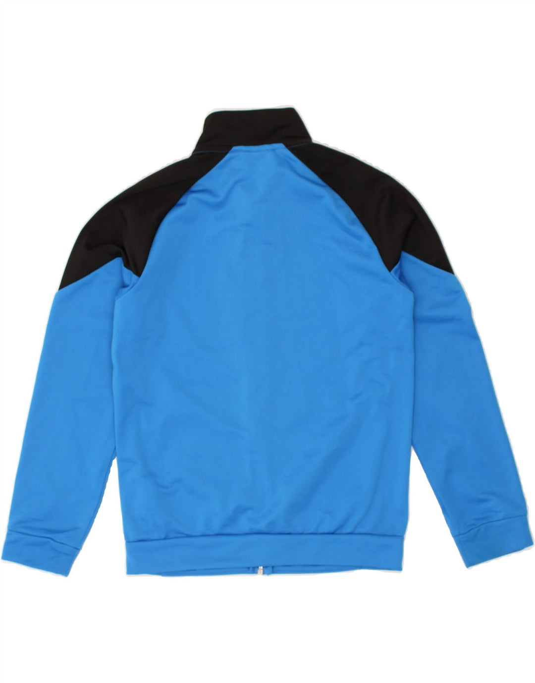 PUMA Boys Graphic Tracksuit Top Jacket 11-12 Years Blue Colourblock | Vintage Puma | Thrift | Second-Hand Puma | Used Clothing | Messina Hembry 