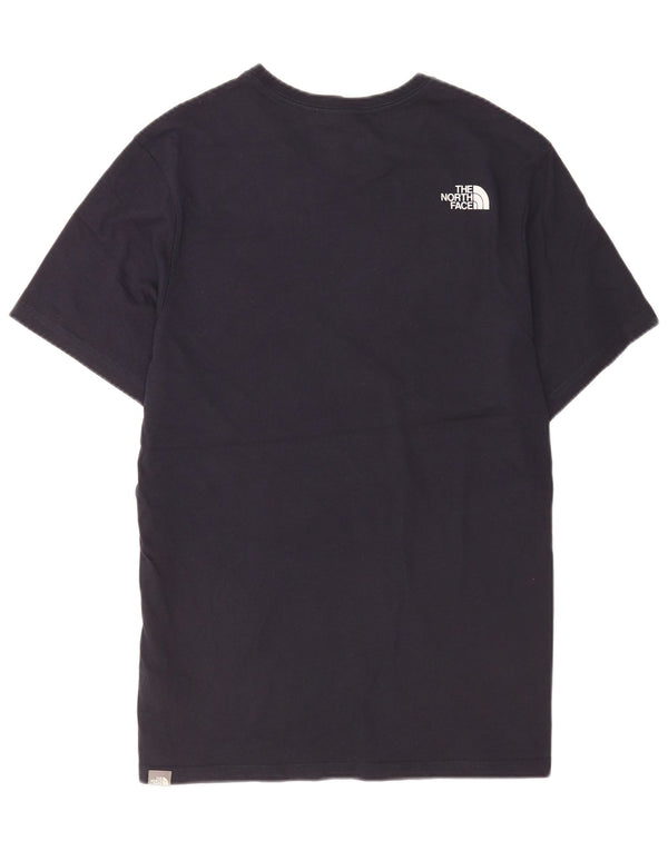Męski T-shirt z krótkim rękawem The North Face, duży, granatowy