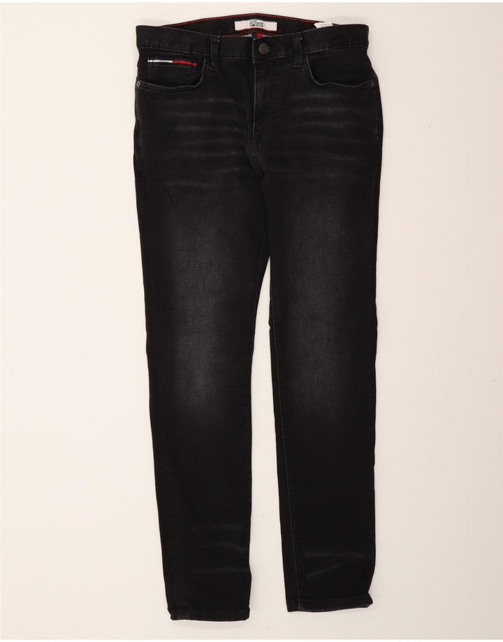 Męskie jeansy obcisłe Tommy Hilfiger W32 L32 Szara bawełna