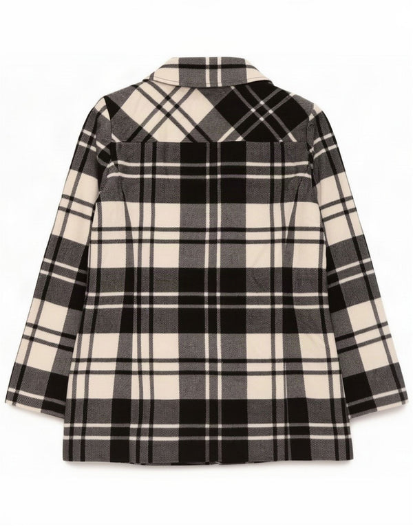 Marks & Spencer Płaszcz damski UK 12 Medium Black Check