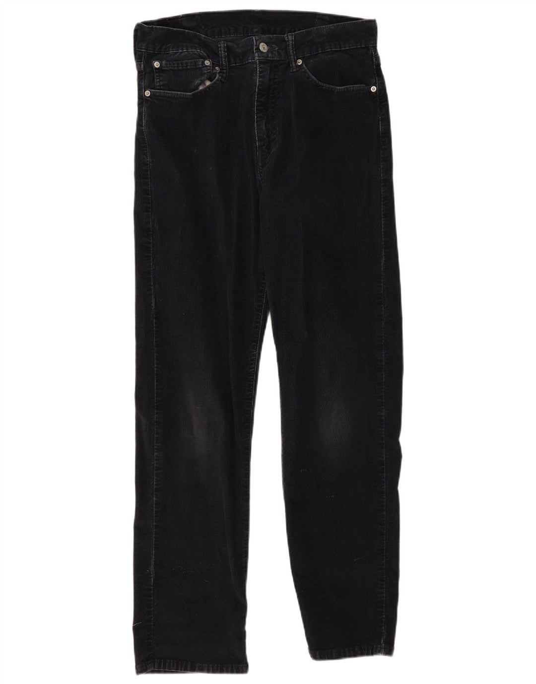 Męskie spodnie sztruksowe LEVI'S 751 Straight W34 L32 Granatowa bawełna