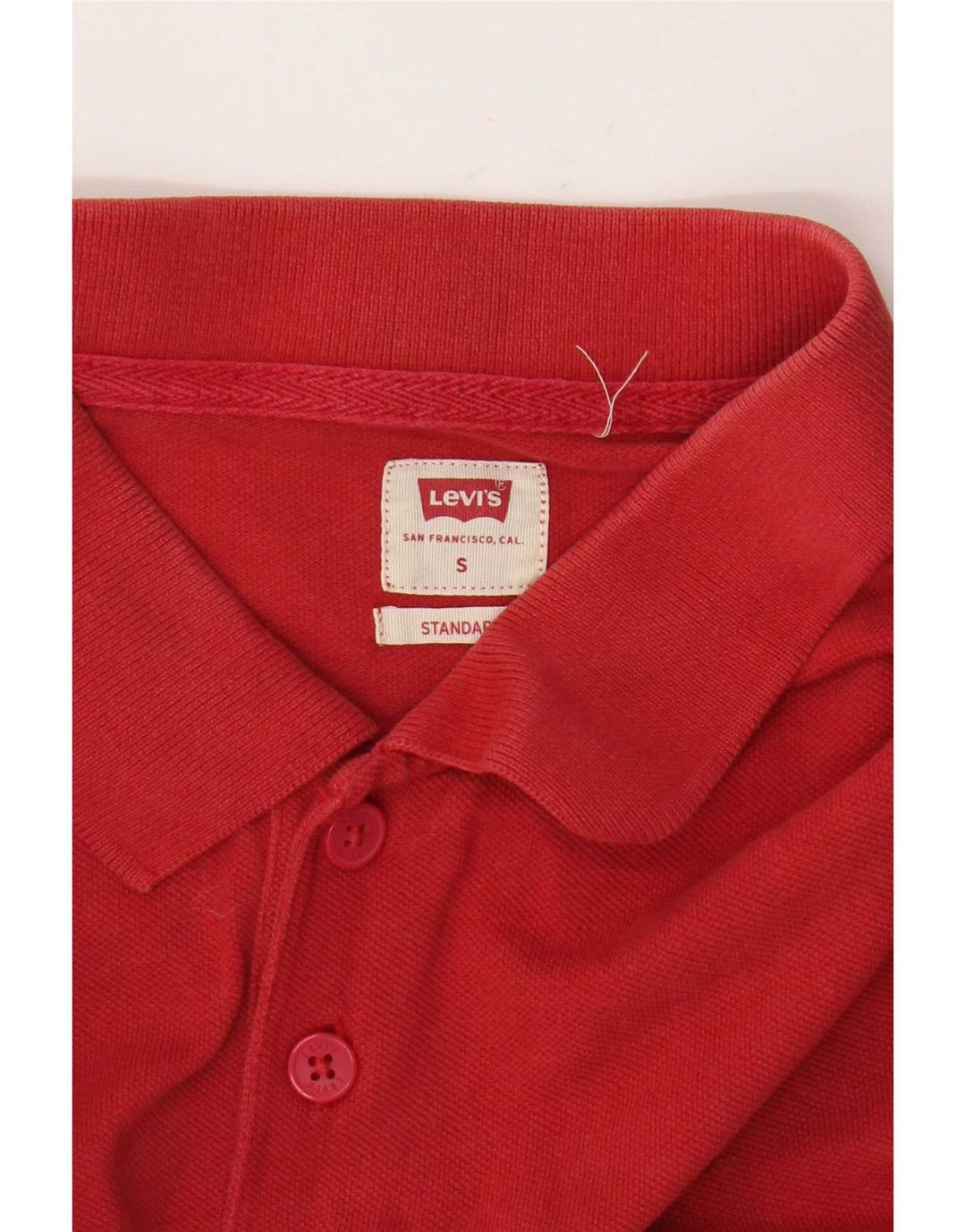 Męska standardowa koszulka polo Levi's, mała czerwona