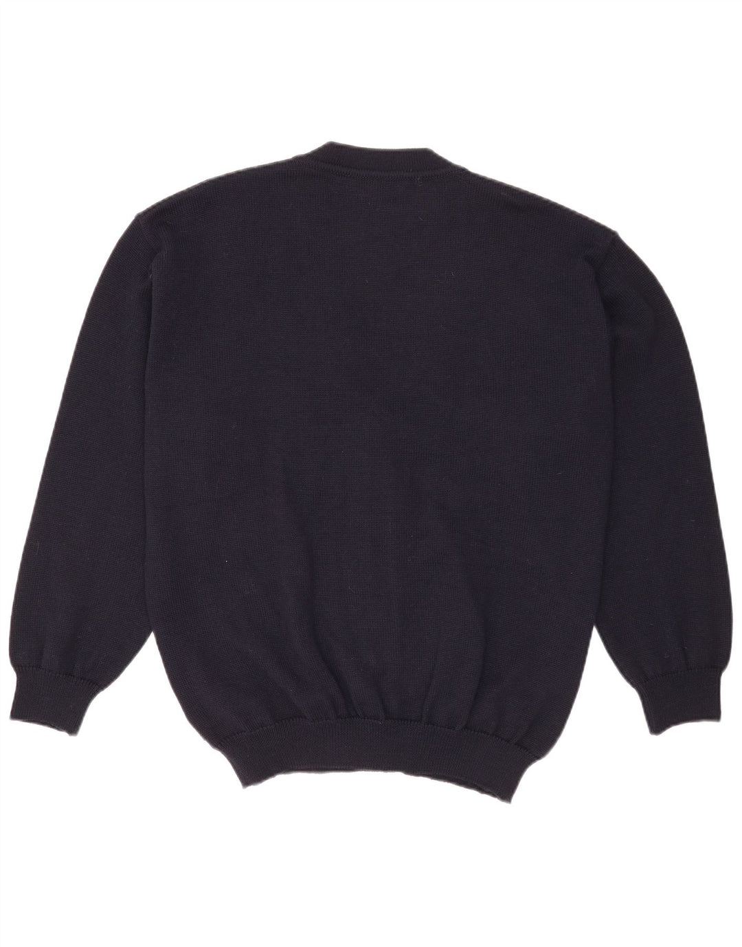 Sweter męski Monello, duży, granatowy, geometryczny