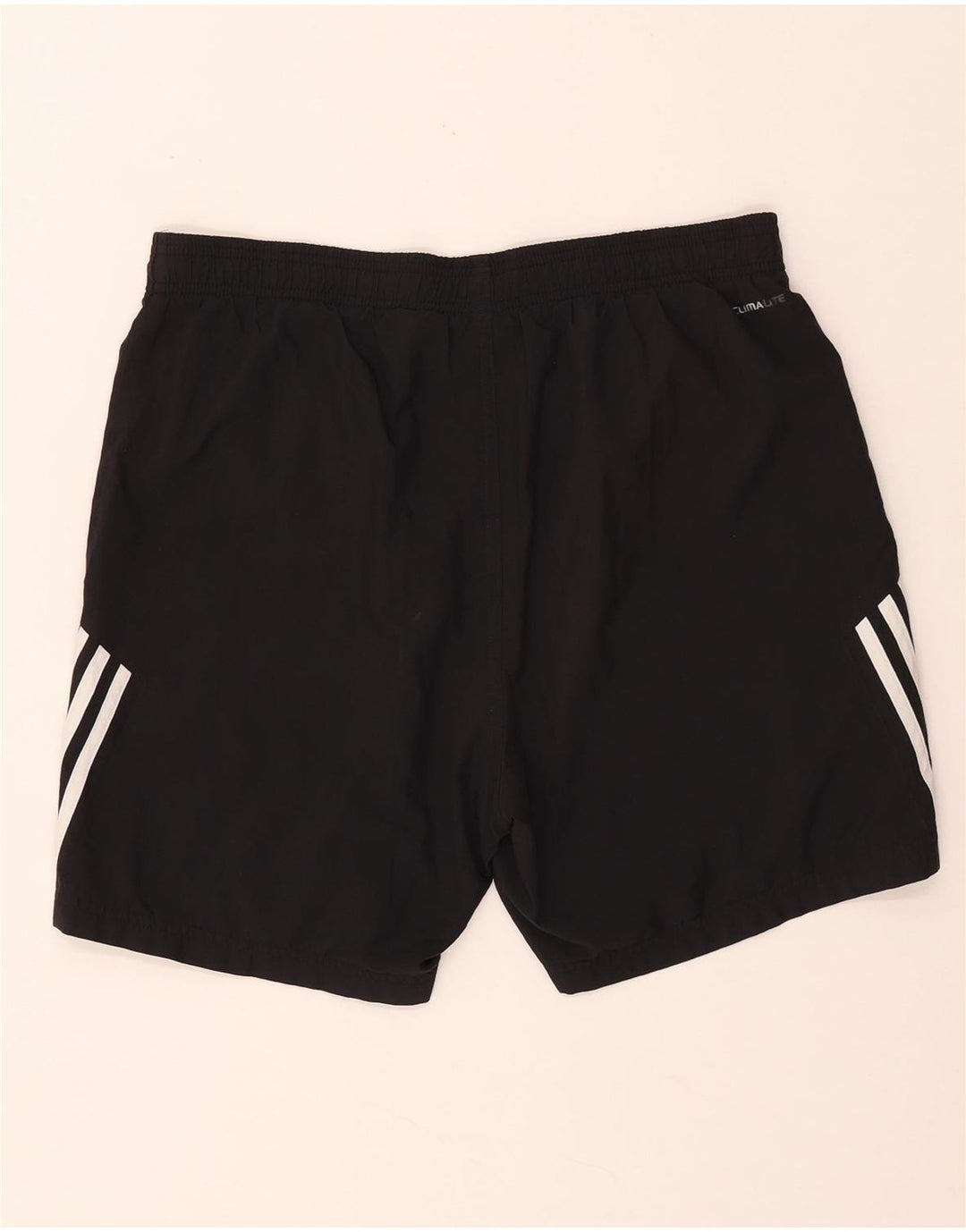 Męskie spodenki sportowe Adidas Climalite, średni czarny poliester