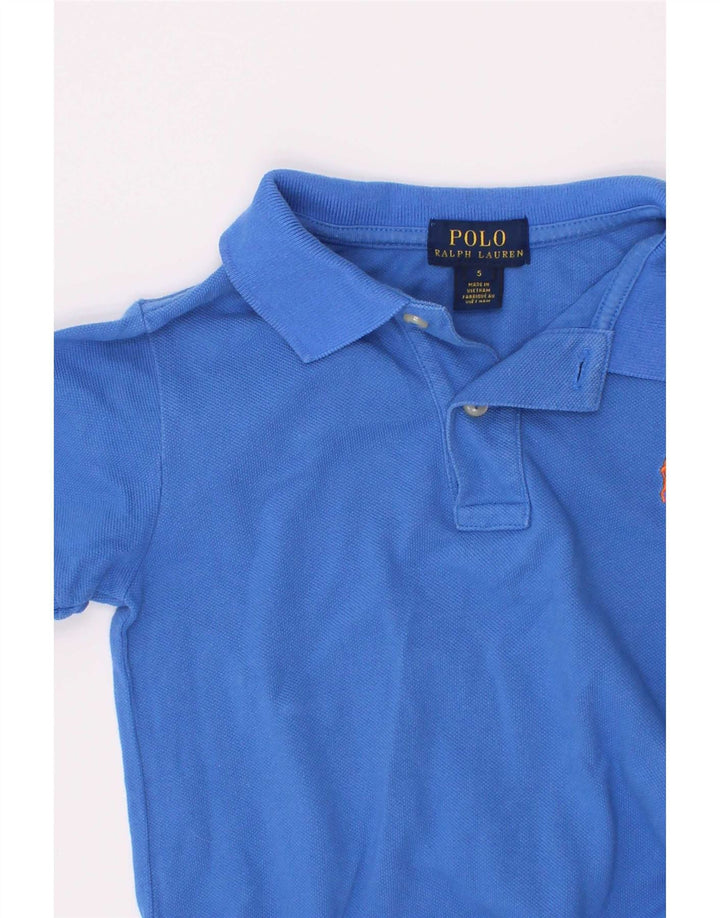 Koszula chłopięca Polo Ralph Lauren 4-5 lat niebieska